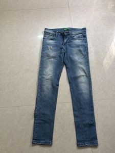 Benetton Slim Fit Ripped  Jeans ( 28)