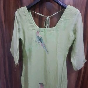 Pista Green Palazo Suit
