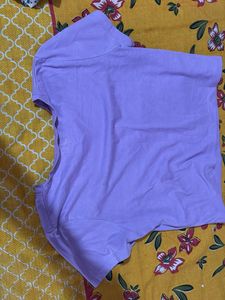 Cute Purple H&amp;M Tee