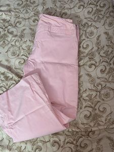 Zara Pink Wide Leg Trousers