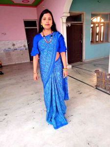 Satin Silk Uniform Saree