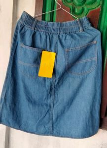 Denim Skirt