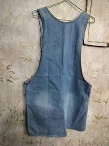 Denim Tunic Style Dungaree