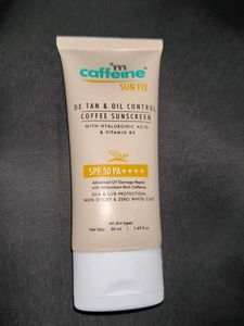 Detan And Oil Control Coffee Sunscreen