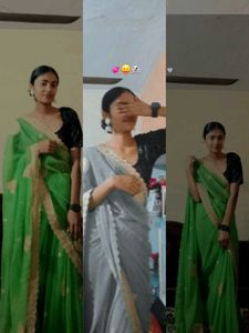 New With Blouse Saree