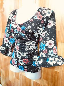 Floral Print Top