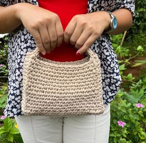 Crochet Macrame Bag