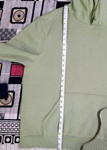 H&amp;M Relaxed Fit Light Green Hoodie