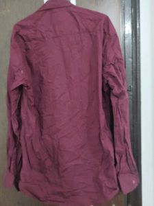 Superdry Maroon Casual Shirt