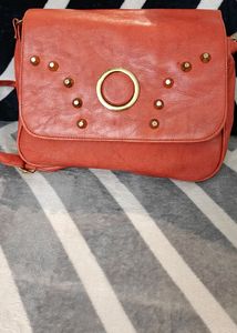 Peach Purse