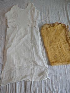 White Embroidered Kurti dupatta