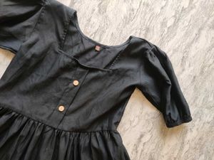 Midi Black Dress