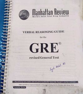 GRE Verbal Reasoning Guide