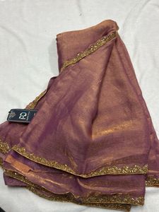 Elegant Purple Saree