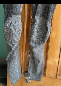 Gray Active Leggings