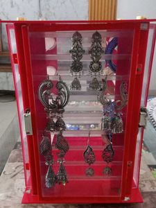 Acrylic Bangles , Earring Stand 2 In One