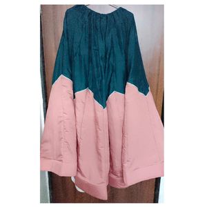 Pink &amp; Teal Lehanga Set