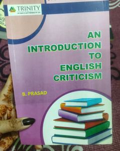 An Introduction To Literary Criticism - B.Prasad