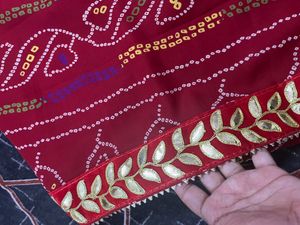 New Red Saree