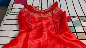 Red Bridal Lehenga