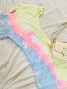 TIE- DYE bodycon Dress