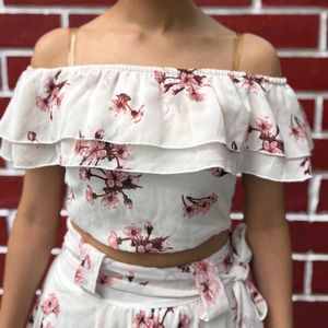 Floral Off-Shoulder Top