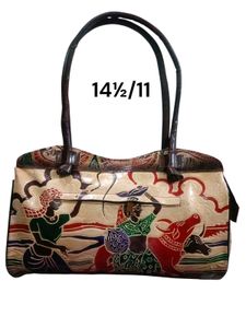 Batik Leather Bags