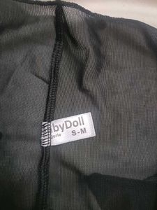 Black Babydoll Nightwear Dress