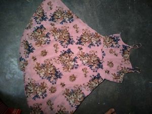 Floral Pink Midi Dress