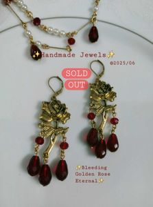 ✨️Fantasy Golden Era Bohemian Princess Earrings✨️