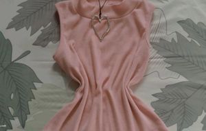 Y2k Cute Pink Cropped Top