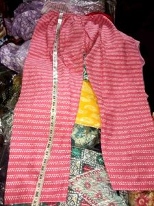 (Fresh Piece)Straight KurtaSet With Cotton Dupatta