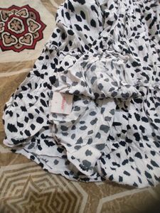 Cow Print Mini Dress