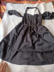 Off-Shoulder Black Dress Order On 1July And 20ff