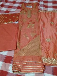 Beautiful Unstitched Cotton Dress Material