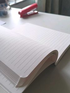 youva notebook single ruled (new,unused)
