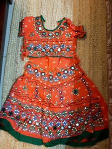 Girls&#39; Ethnic Dress . 2 to 4 yr old