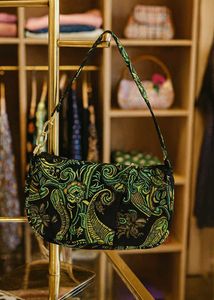 Paisley Print Shoulder Bag
