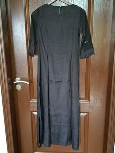Elegant Black Sequenced Wishful Kurta