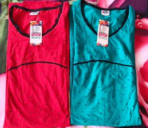 combo of 2 short nighty