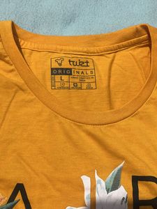 Yellow Amore Long Sleeve Top