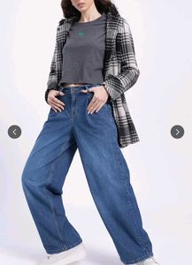 Baggy Fit Jeans Women 🛍️🤎