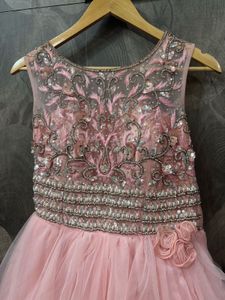 Pink Layered Party Dress