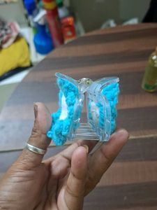 Blue Flower Hair Clip