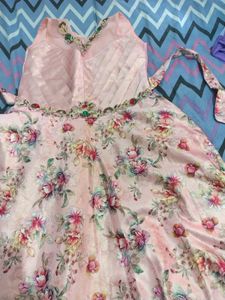 Elegant Floral Ethnic Gown