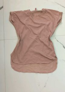 Maroon And Pink Top