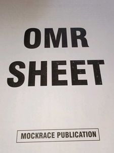 OMR sheet book