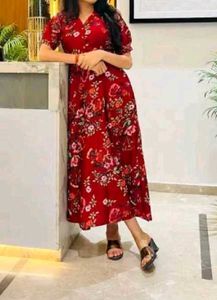 Floral Print maxi dress