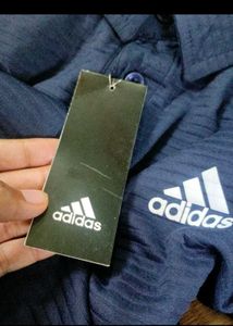 m size Adidas Navy Polo Shirt