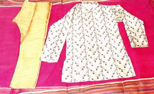 Floral Print Kurta